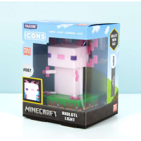 Minecraft Axolotl lamp